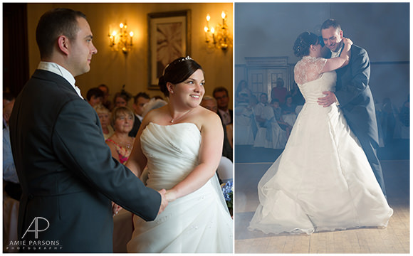 Yorkshire wedding photography ceremony first dance