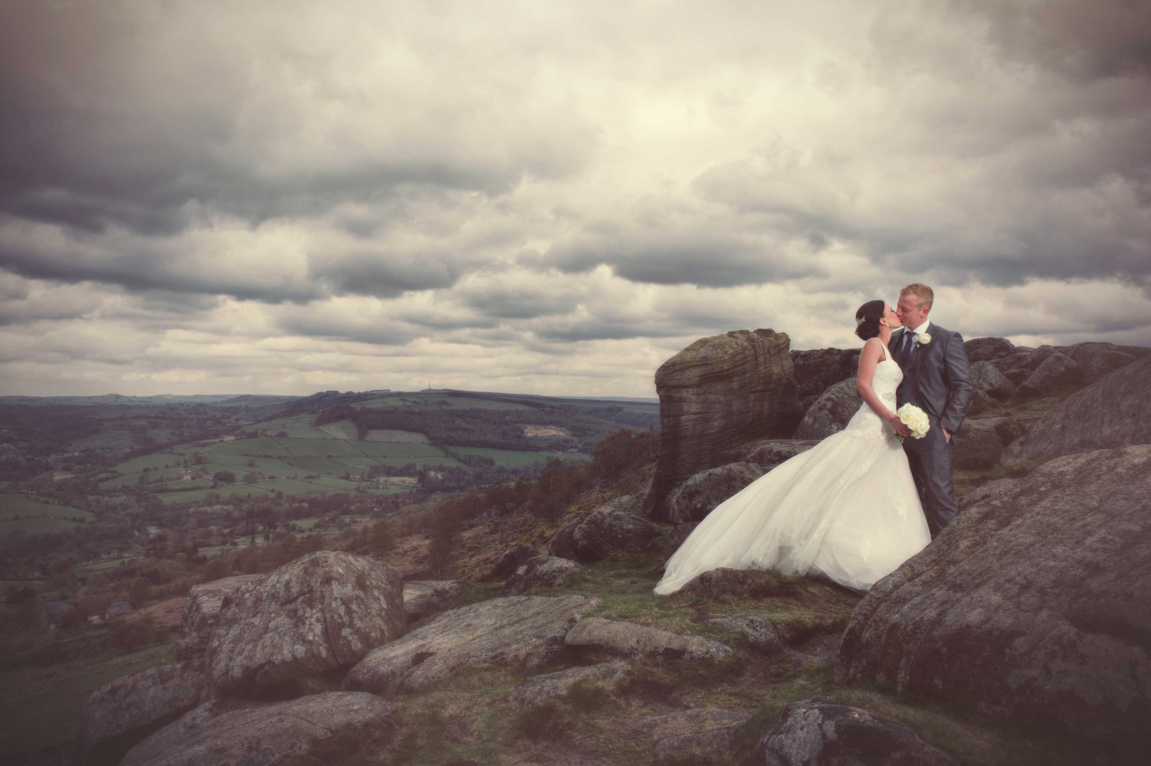 Sheffield landscape Wedding Photography