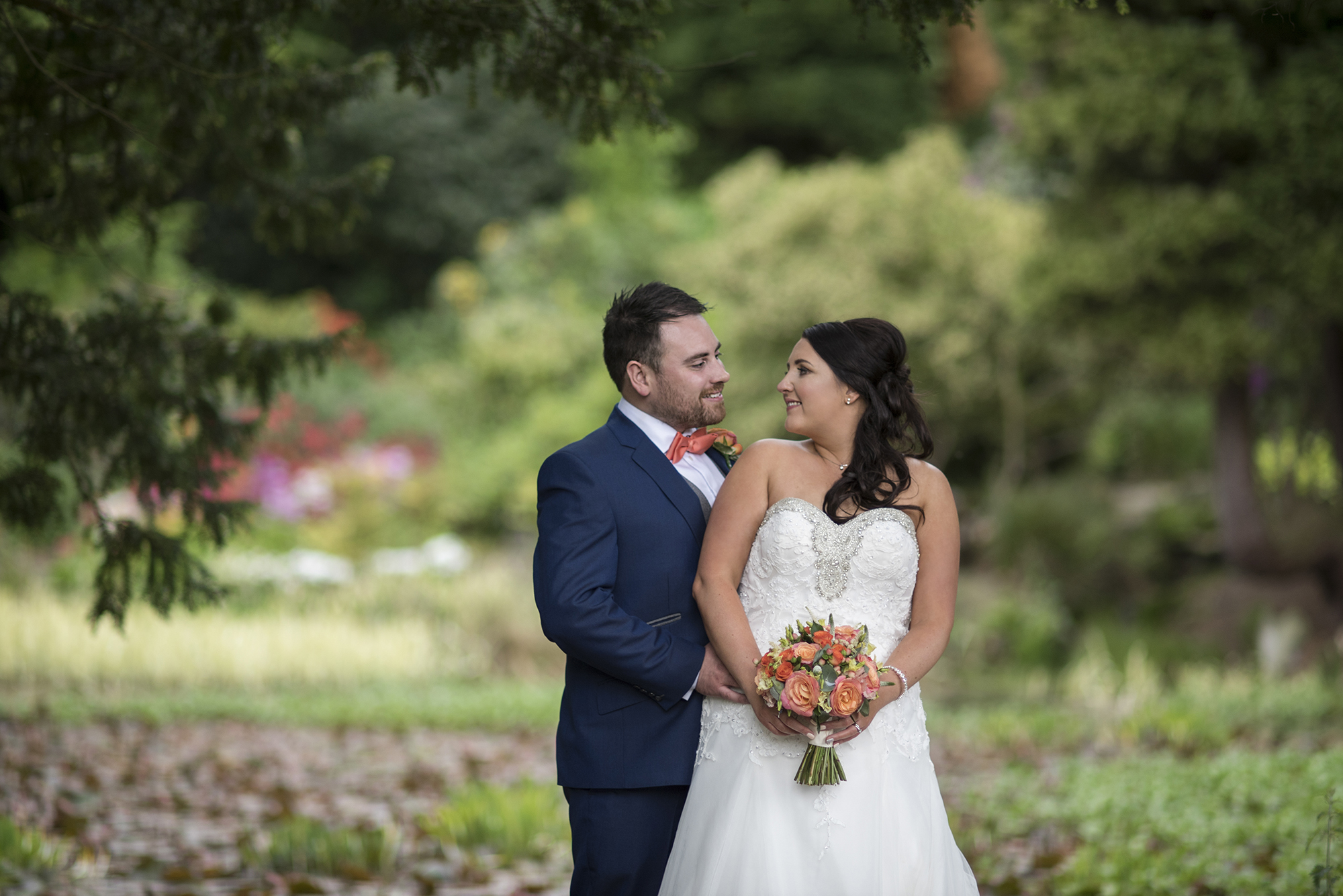 Whirlowbrook Hall daytime Wedding Photography summer